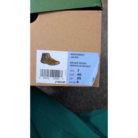 Chaco Jaeger Mens Chukka Boot Sz 7 Leather Full Grain Sneaker Hiking Performance - Picture 9 of 9